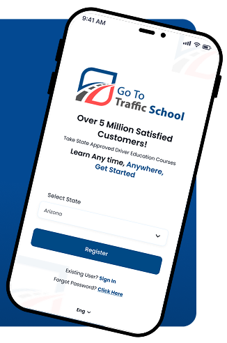 GoToTrafficSchool app promo (mobile)